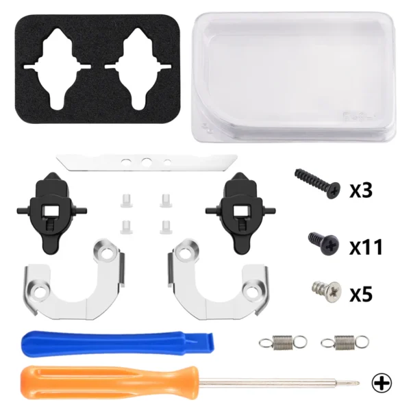 eXtremeRate Replacement Magnetic Module Kit for PS5 Edge Controller Back Paddles - Image 2