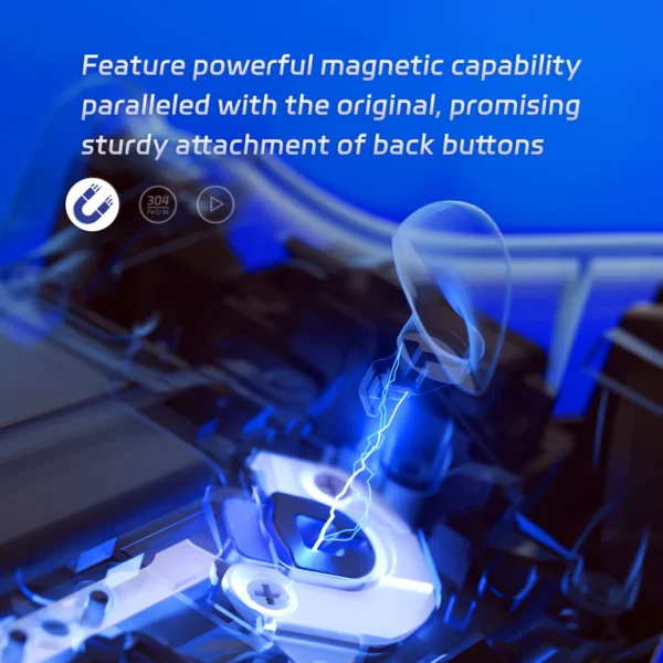 eXtremeRate Replacement Magnetic Module Kit for PS5 Edge Controller Back Paddles - Image 5