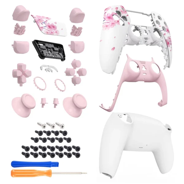 Cherry Blossom shell + buttons